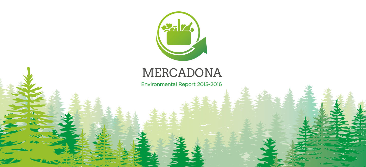 Front of Mercadona’s new environmental report.