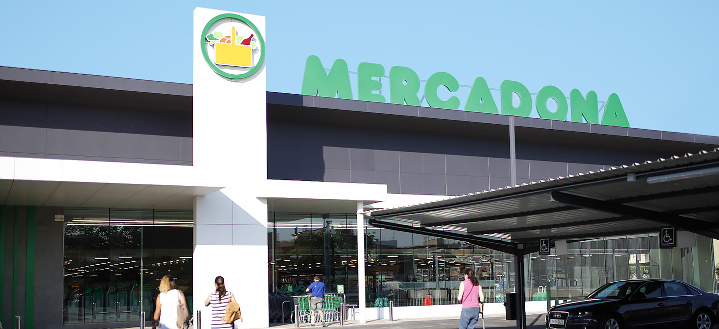 Novo supermercado eficiente Mercadona en Vila-Real.
